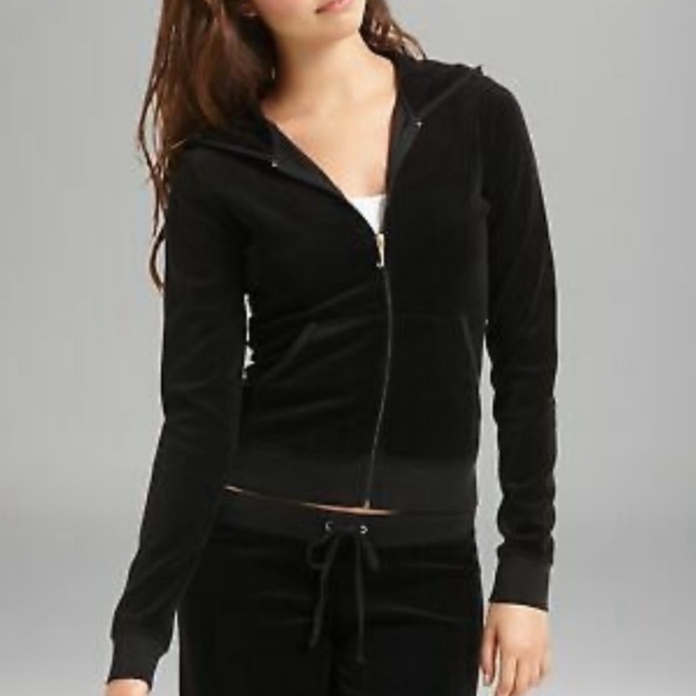 NWT Juicy Couture Velour Zip Up Hoodie